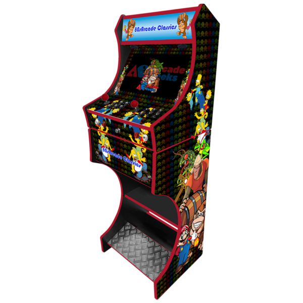 2 Player Arcade Machine - 80s Arcade Classic Theme